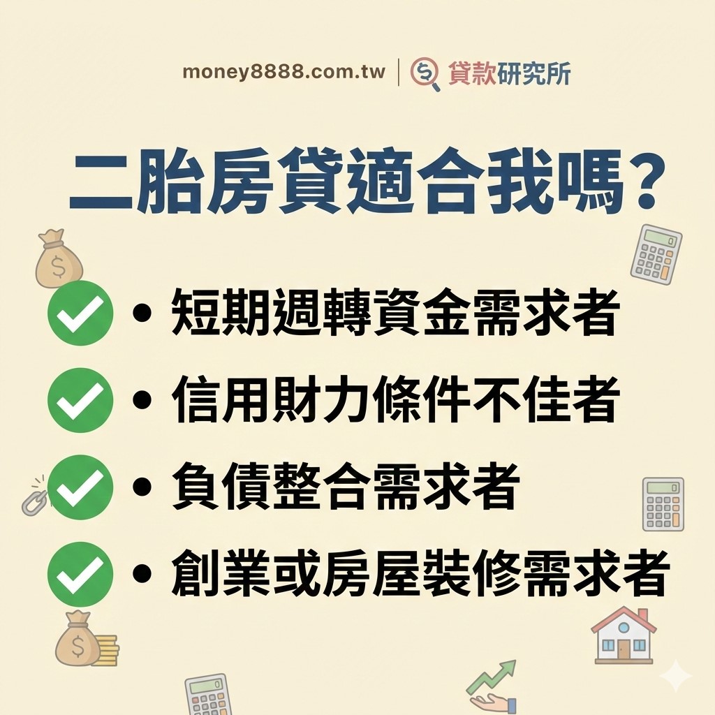 二胎房貸適合我嗎